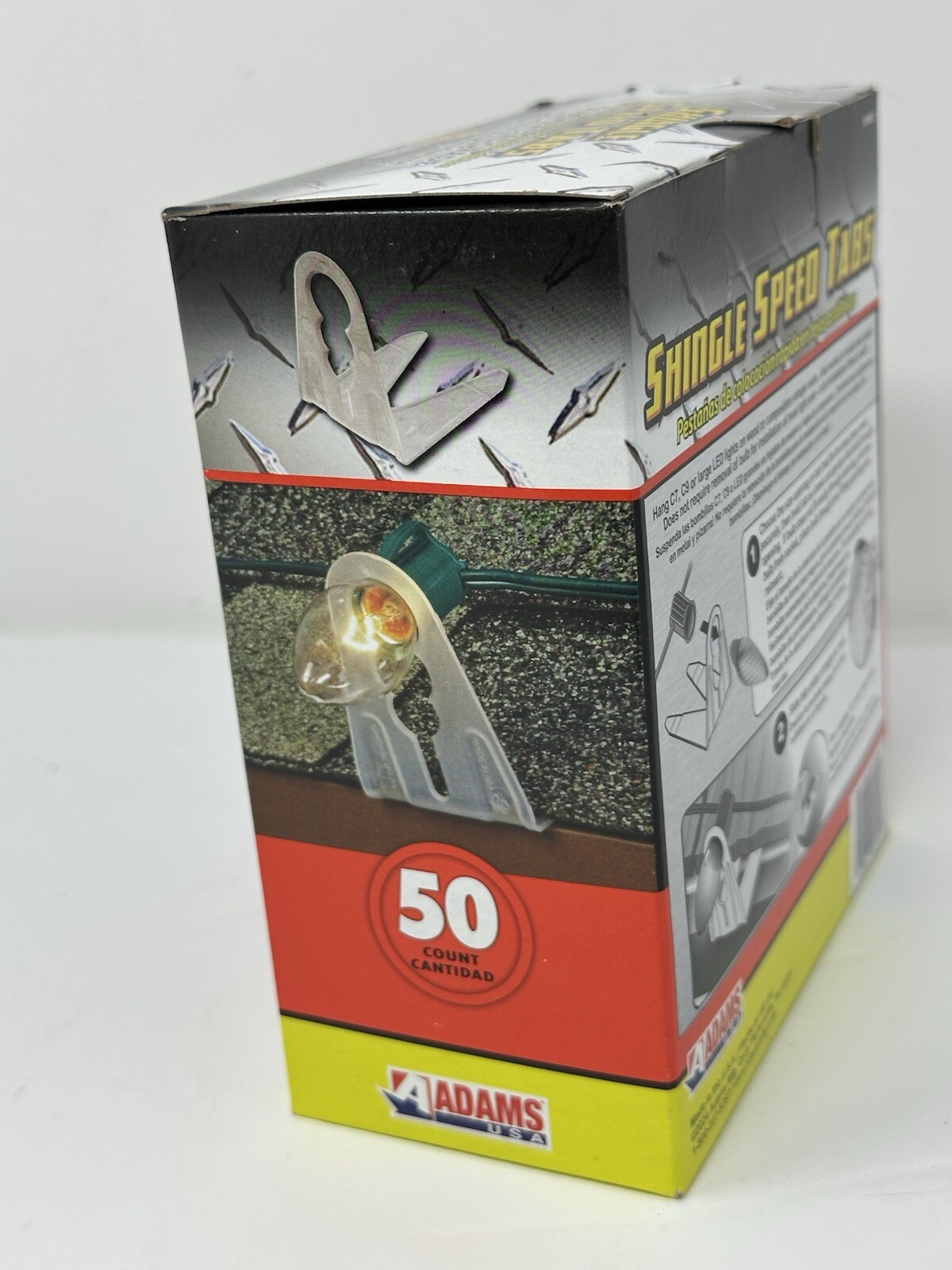 50 Shingle Speed Tabs Commercial Grade - Christmas & LED Incandescent Lights New gallery