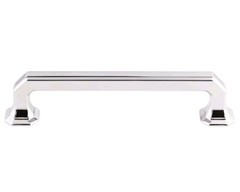 Top Knobs TK288PC Chareau Collection 5″ Emerald Pull, Polished Chrome