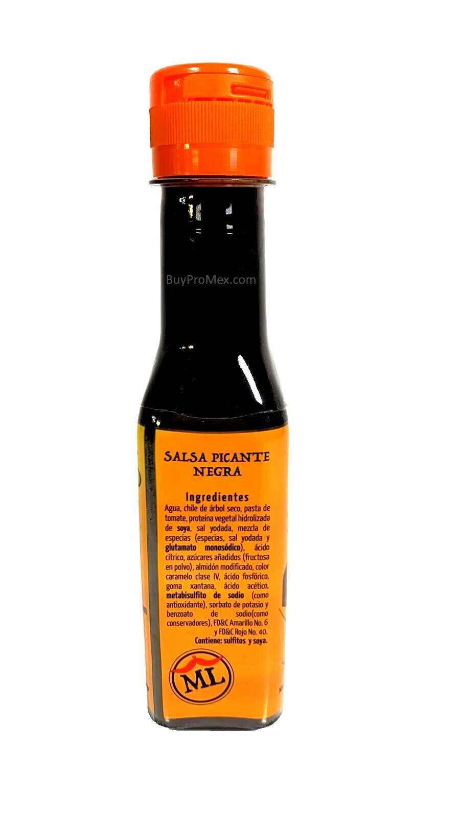 5-Pack Mexico Lindo Salsa Captain Picante Negro Hot 150ml/5oz gallery