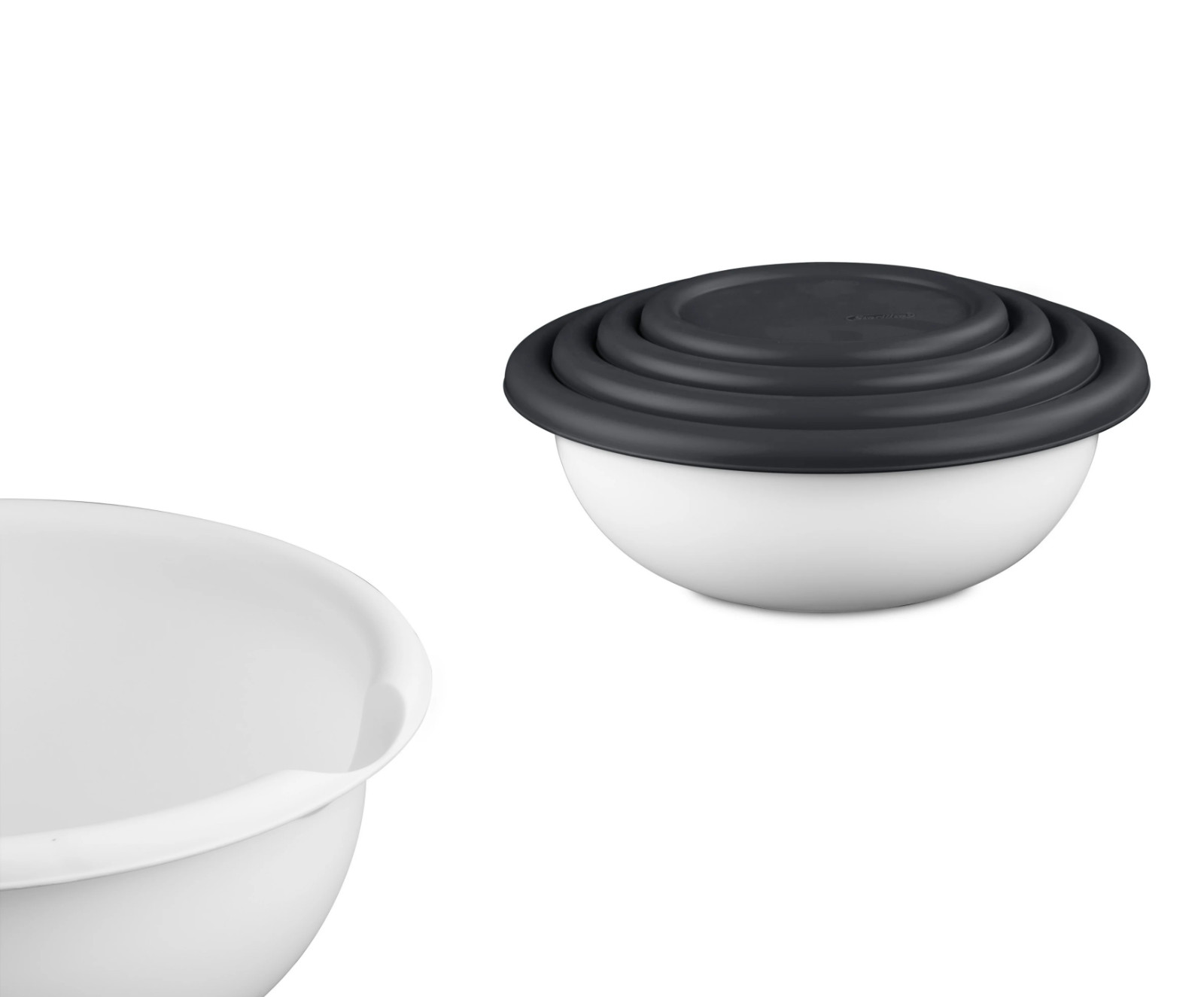 Mainstays 8 Piece Covered Bowl Set, Four Lidded Sizes, For Prep, Serve & Store gallery