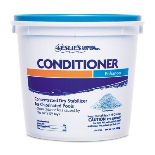 Leslie's Chlorine Stabilizer Water Conditioner Container 4 lbs gallery