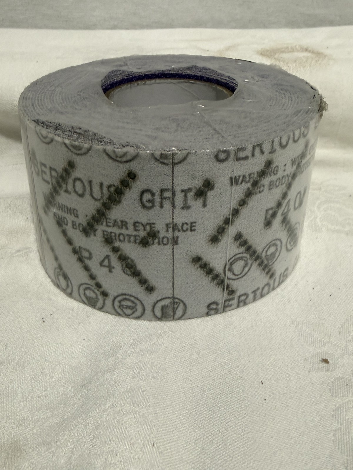 Serious Grit Ceramic Multi-Hole Hook & Loop Sandpaper Rolls 70mm x 8m 40 Grit gallery