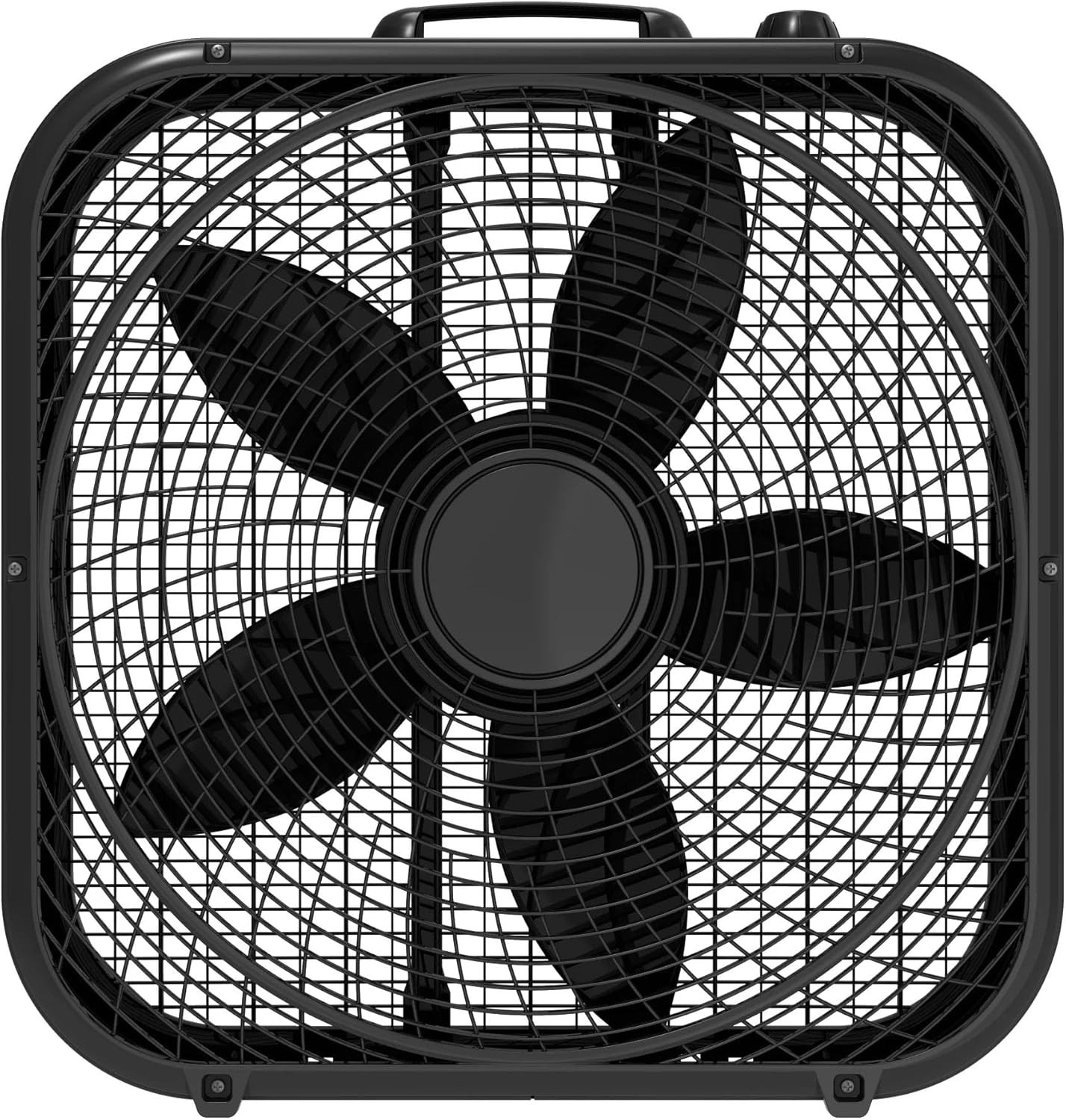 3-Speed Weather Resistant Box Fan Cool Colors 20",Black B20301,New gallery