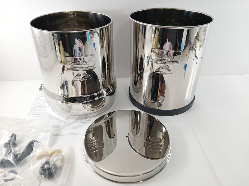 Big Berkey Water Purification System STAINLESS STEEL HOUSING No Filter UNUSED gallery