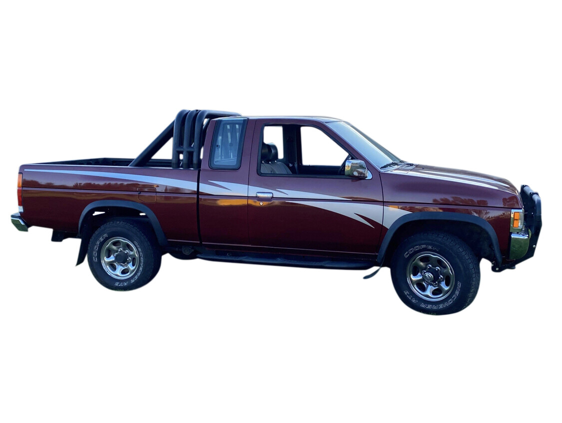 VINTAGE RETRO STYLE VINYL DECALS GRAPHICS FIT NISSAN D 21 PICKUP EXTRA CAB gallery