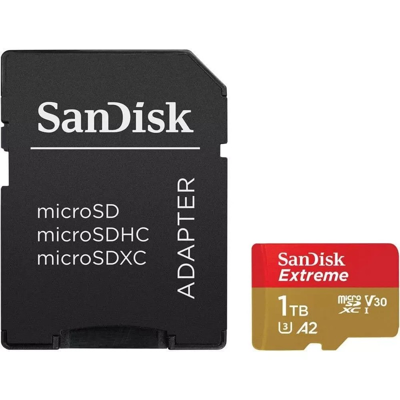 SANDISK 1TB EXTREME MICRO SD MICROSDXC CLASS 10 V30 A2 UHS-IU3 MEMORY CARD gallery