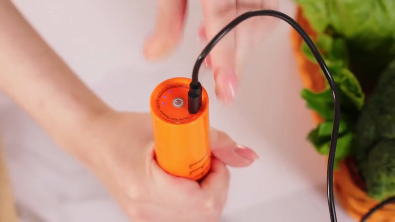 LEFUGO Electric Knife Sharpener, 3 Speed Max 7000RPM Handheld Sharpener - Orange gallery