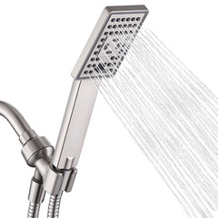 BRIGHT SHOWERS Handheld Shower Head Set with 60” Shower Hose PSS3490-02