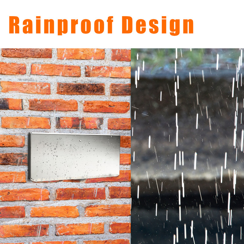 OPEN BOX Through-the-Wall Drop Box with Rainproof Cover & Adjustable Chute gallery