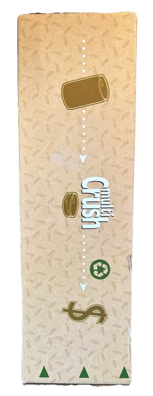 Multi Crush Aluminum Can Compactor-White Loads Up To 6 Cans At Once. New. gallery