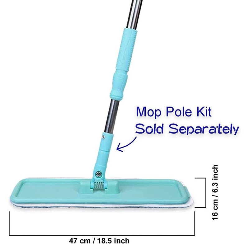 Microfiber Replacement Mop Pad, 18" x 6" Wet & Dry Home & Commercial Cleaning... gallery