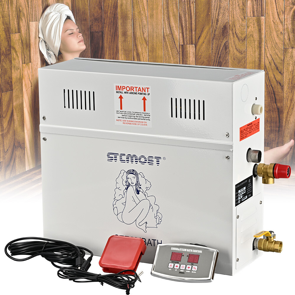 9KW Steam Generator ST-135M Shower Sauna Bath Home Spa Controller Humidifier gallery
