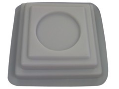 Square Column Base Plaster or Concrete Garden Craft Mold 8501 Moldcreations