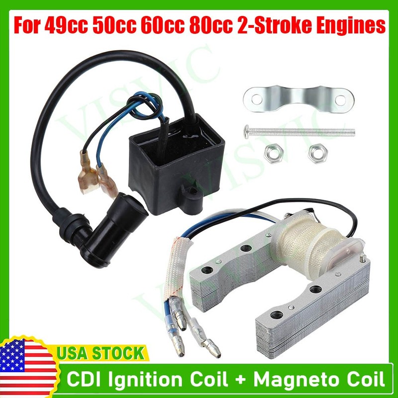 Ignition Coil CDI High Performance For 49cc 60cc 66cc 80cc Motorized Bike gallery