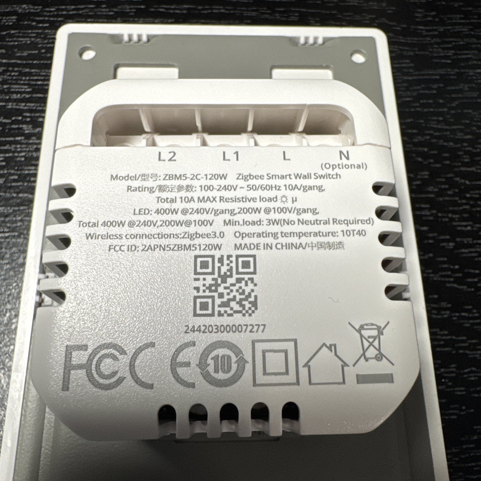 SONOFF Zigbee Smart Light Switch,120 Type Interruptor Inteligente, Voice Control gallery