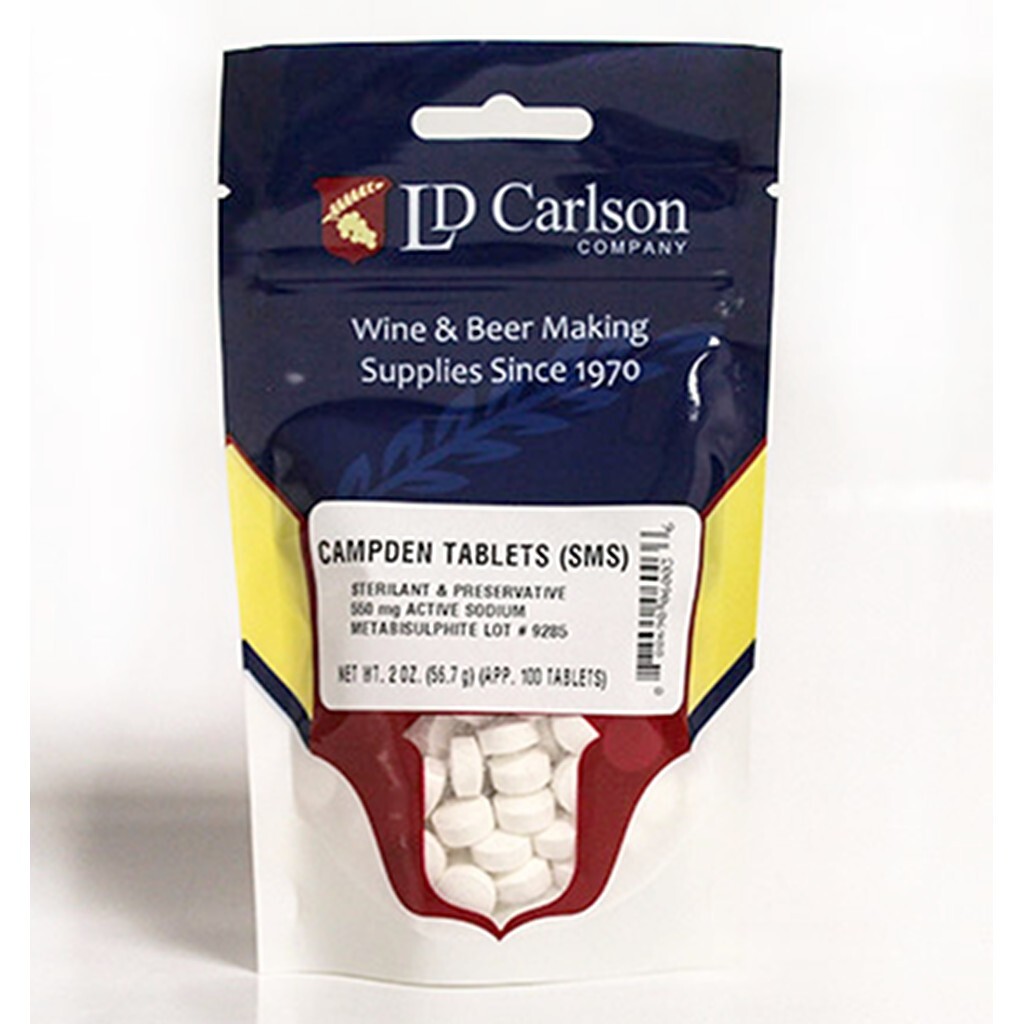 Campden Tablets (Sodium Metabisulfite), 2oz (100 Tablets) gallery