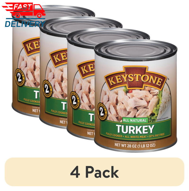 (4 Pack) All Natural Turkey, 28 Oz Can gallery