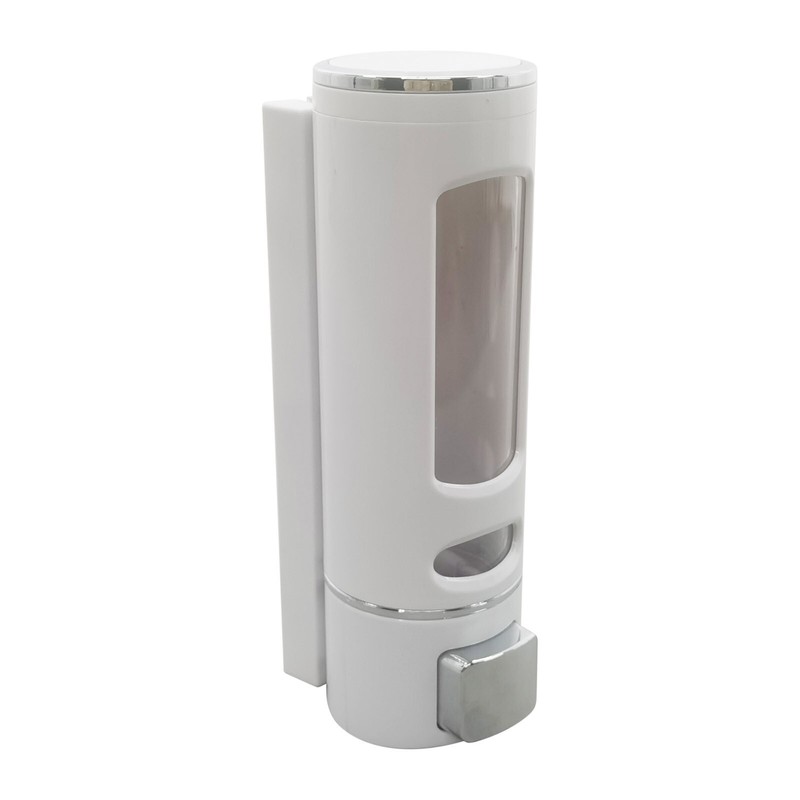 Manual Press Wall Mounted Single Head Soap Dispenser Bathroom Shower Gel Liquid gallery