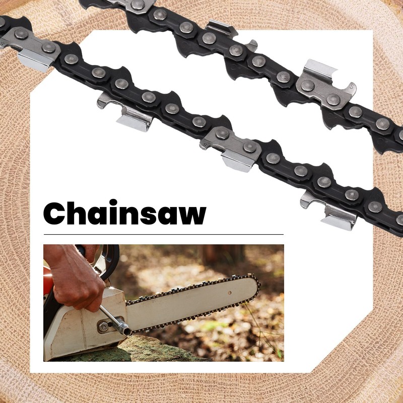 5Pcs 20" Chainsaw Chain Blades Full Chisel 3/8 Pitch .050 Gauge 72DL for Stihl gallery