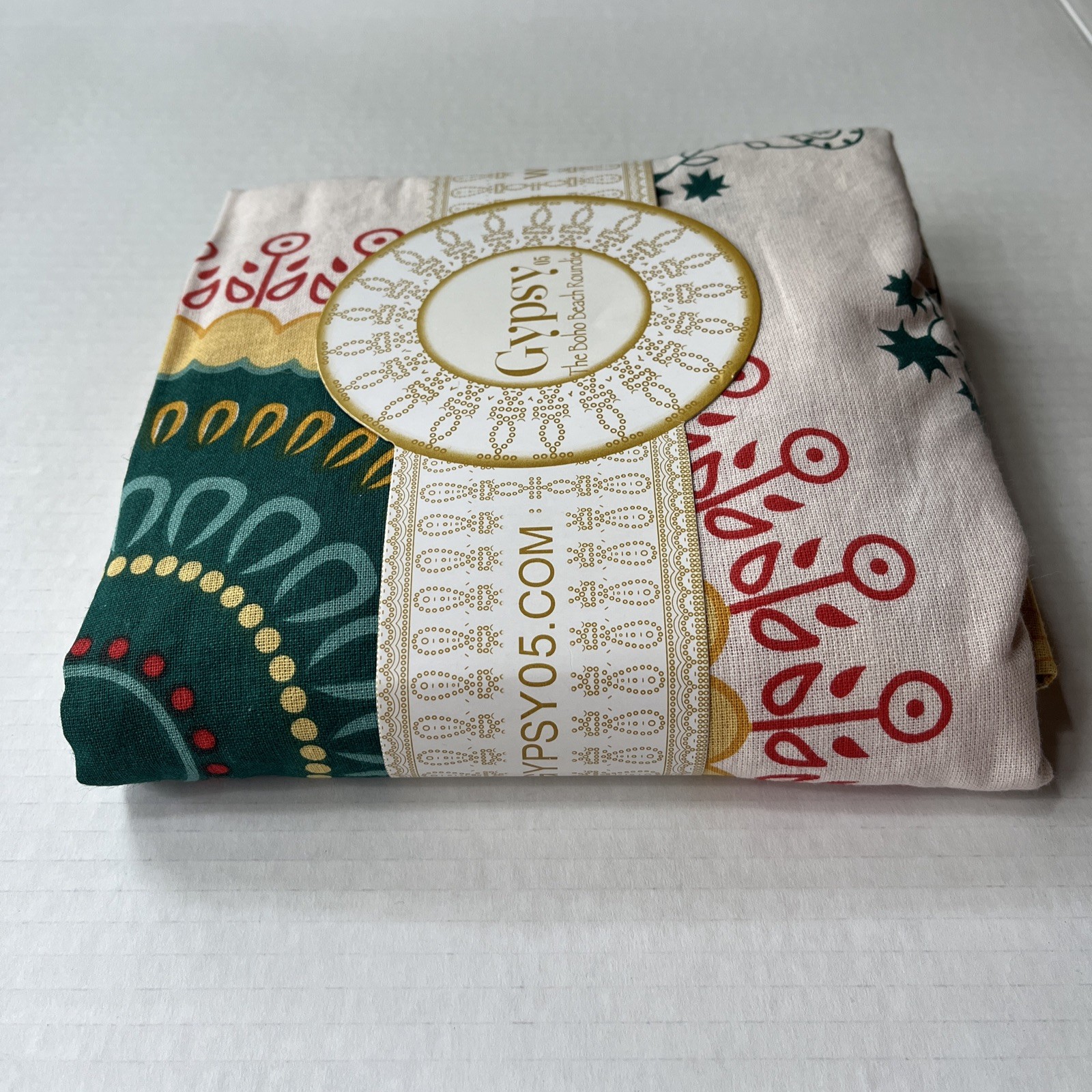 Gypsy 05 The Boho Beach Roundie Mandala FabFitFun Tapestry Picnic Rug Towel NEW gallery