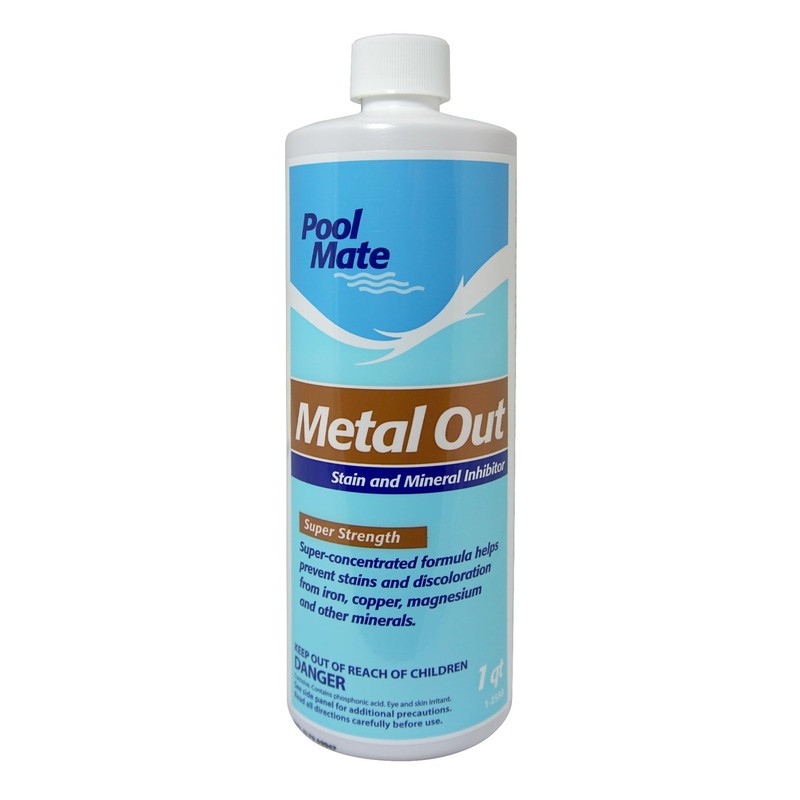 Pool Mate 1-Quart 4-Pack Concentrated Metal Out Stain and Mineral Inhibitor, gallery