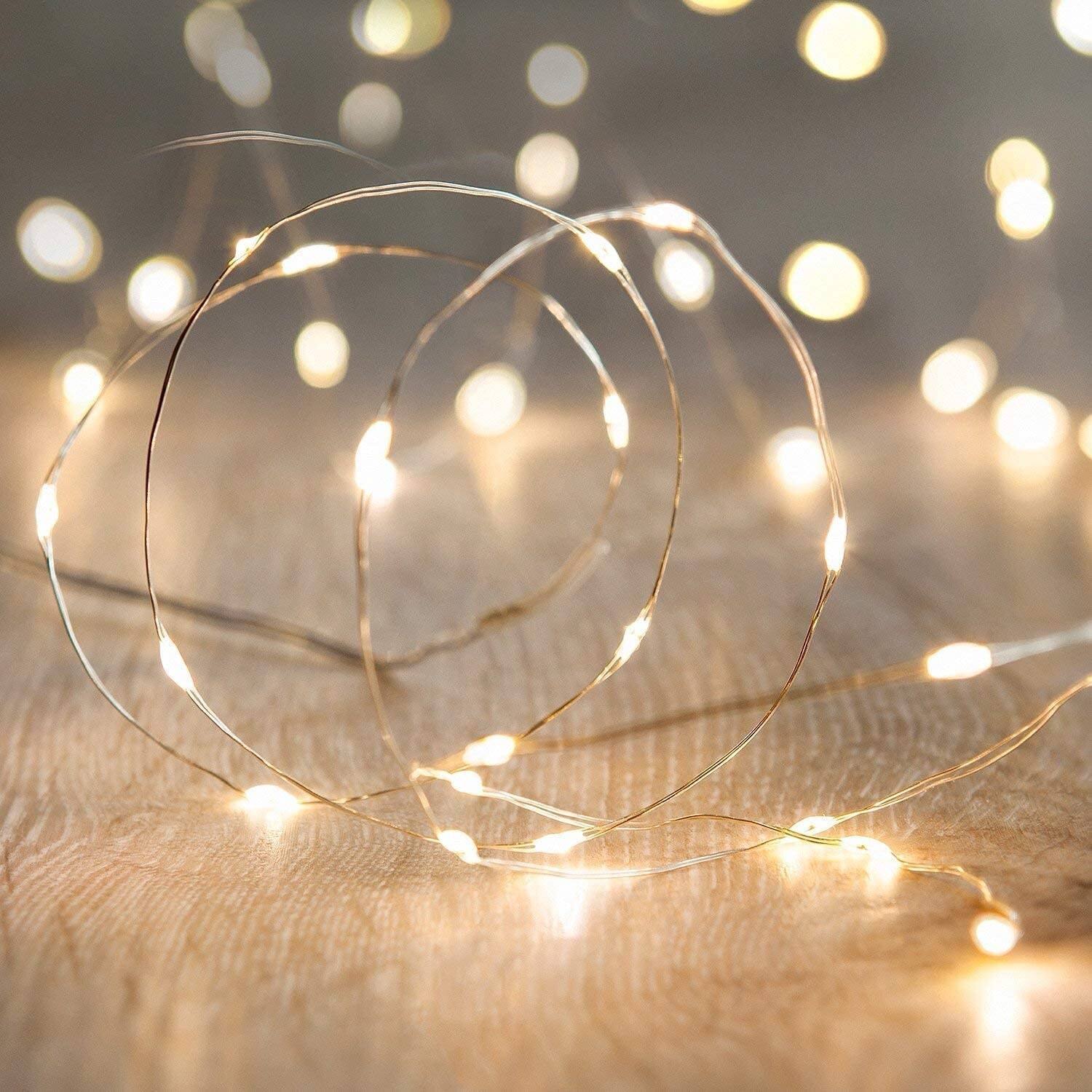 Fairy String Lights Battery Operated LED Lamp Christmas Party Wedding Home Decor gallery