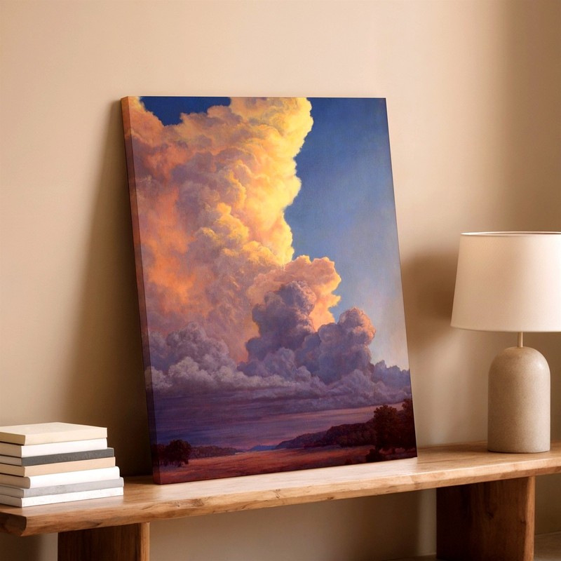 Wall Art Dramatic Cloudscape Landscape Print Sunset Sky Nature Canvas Decor gallery