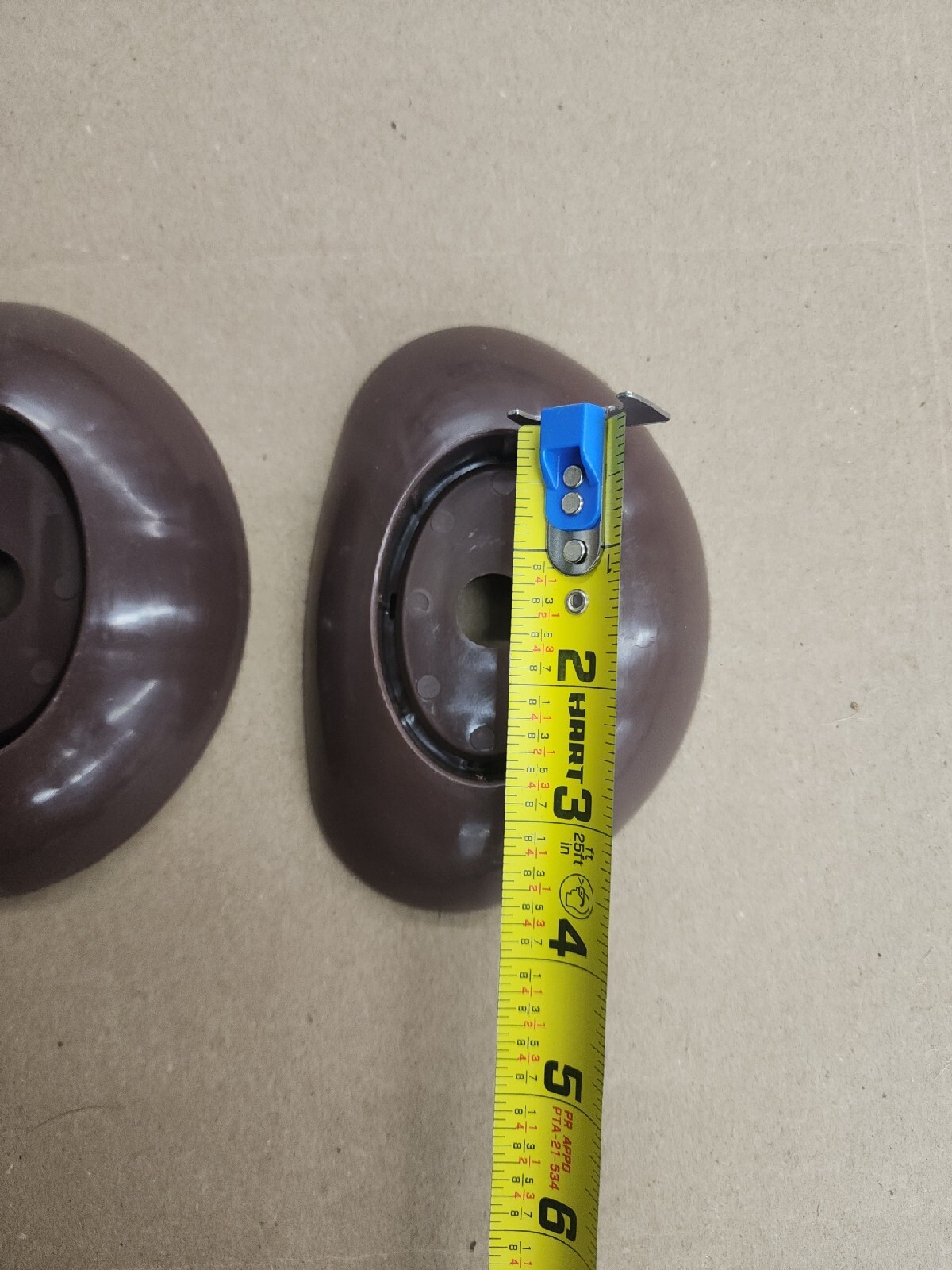 2-Pack Foot Caps Part For Coleman 22 ft x 52 in Power Steel Above Ground Pool gallery