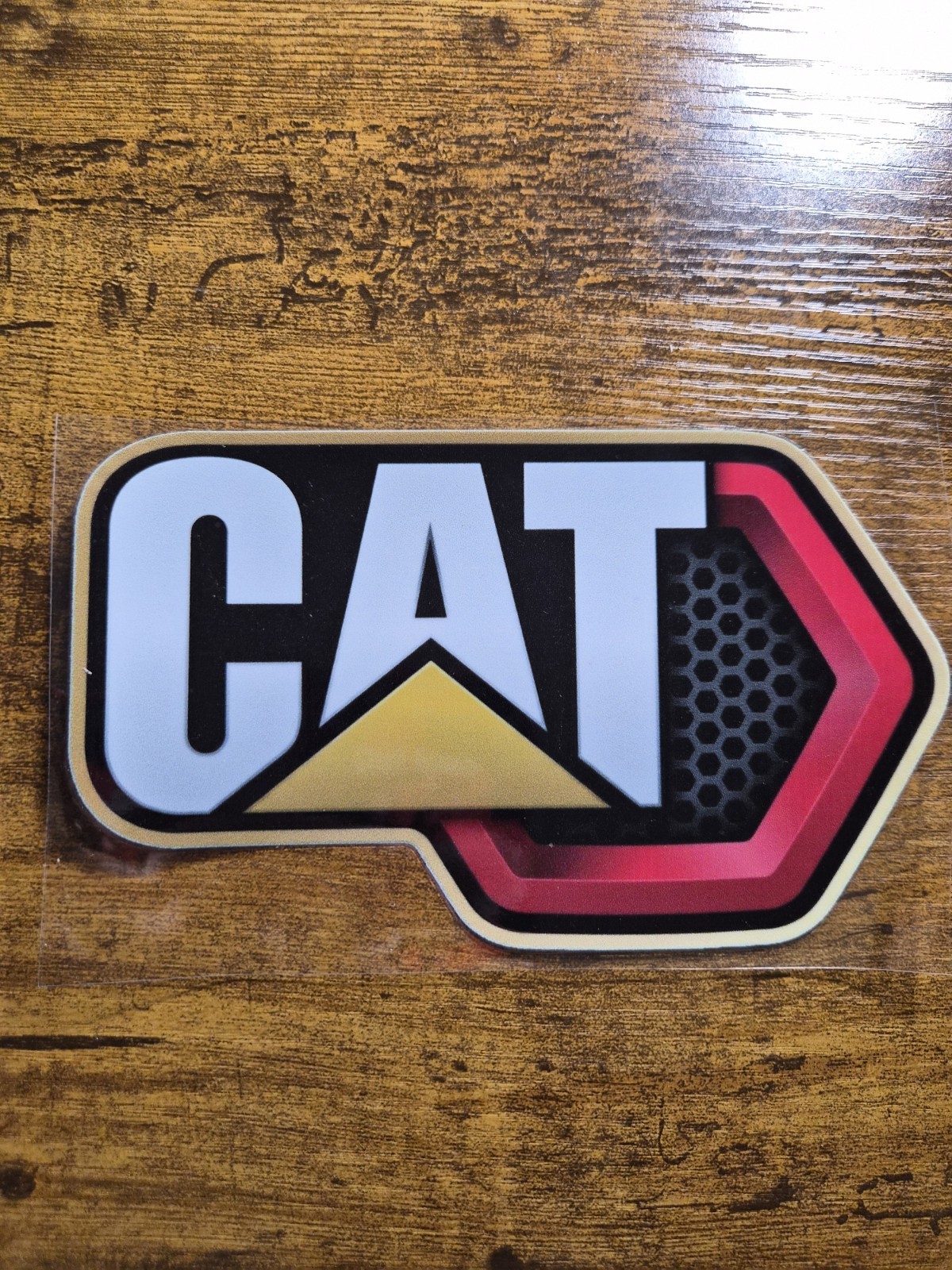 CAT HEAVY EQUIPMENT UV DTF Decal Sticker waterproof USA NOT VINYL gallery