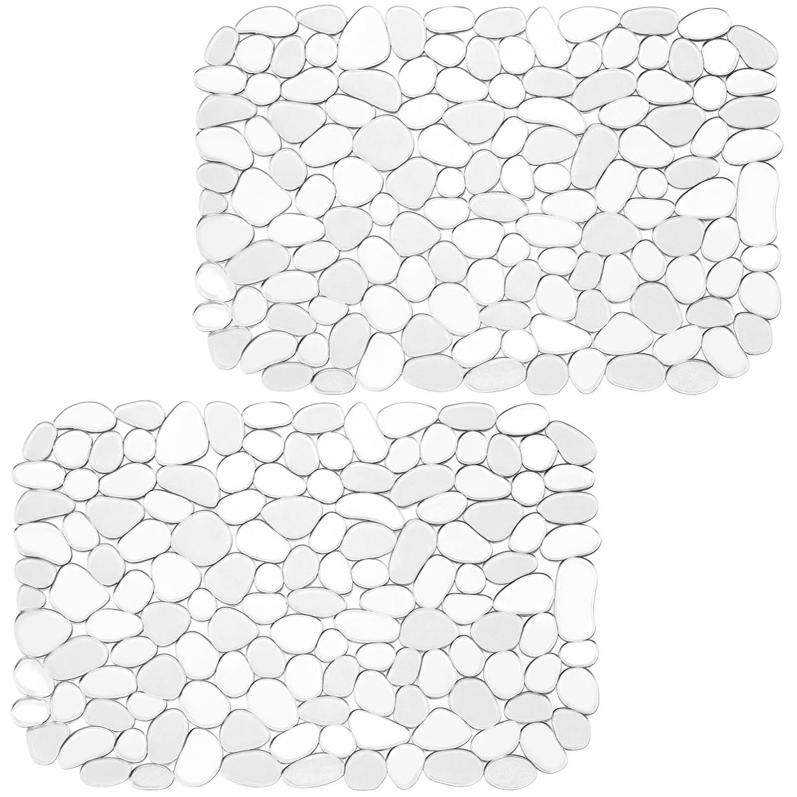 2Pack Kitchen Sink Mat Pebble Sink Mats for Stainless Steel Sink PVC Eco friendl gallery