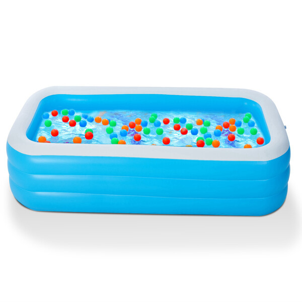 120*72*24in Inflatable Swimming Pool for Kids/Adults Outdoor Garden Water Party gallery