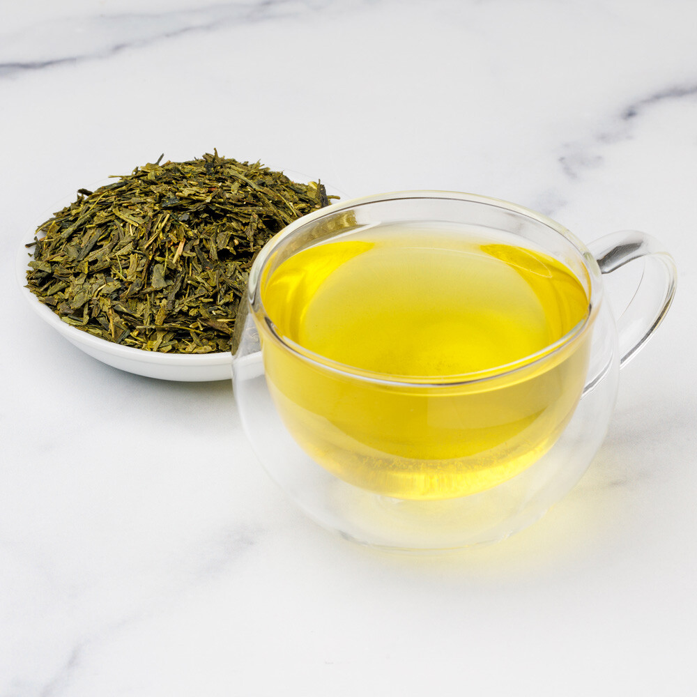 Sencha Green Tea - Organic Japanese Loose Leaf - Fusion Teas gallery