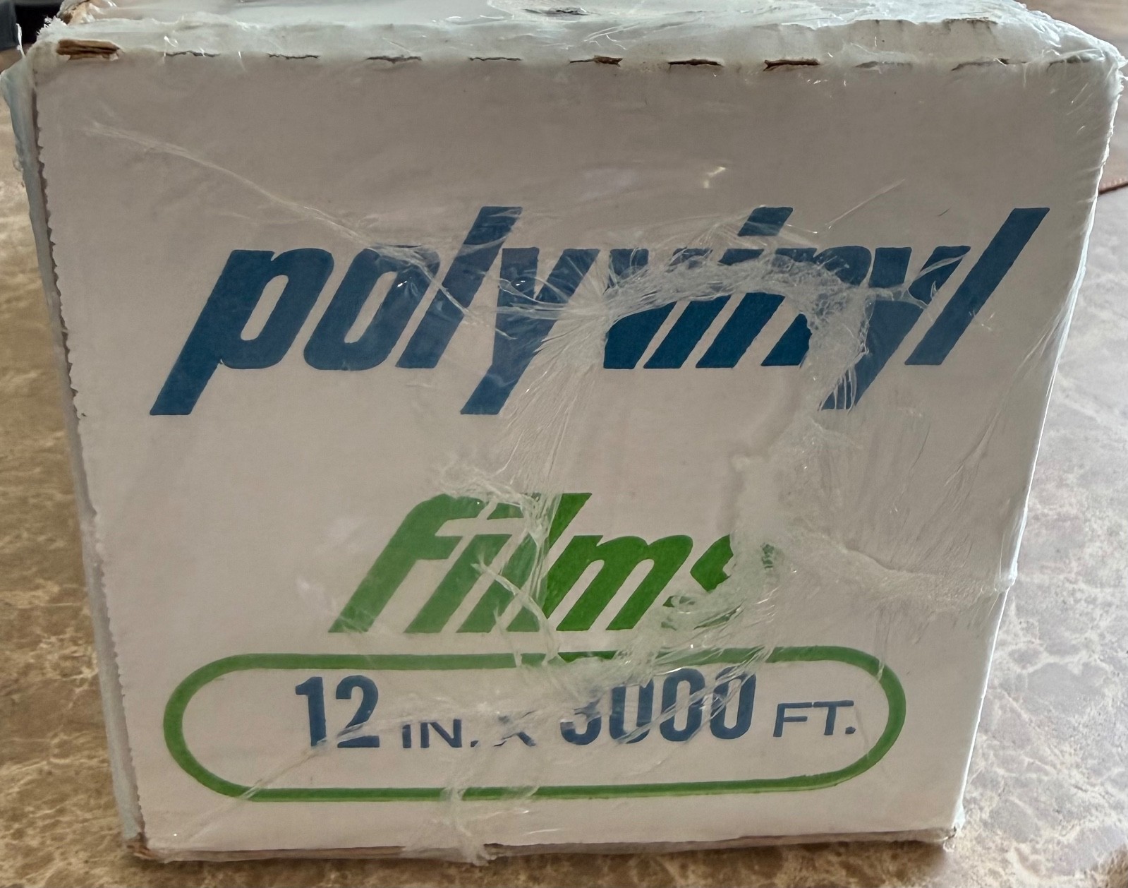POLYVINYL FILMS ALL PURPOSE WRAP 12" BY 3000’ NEW gallery
