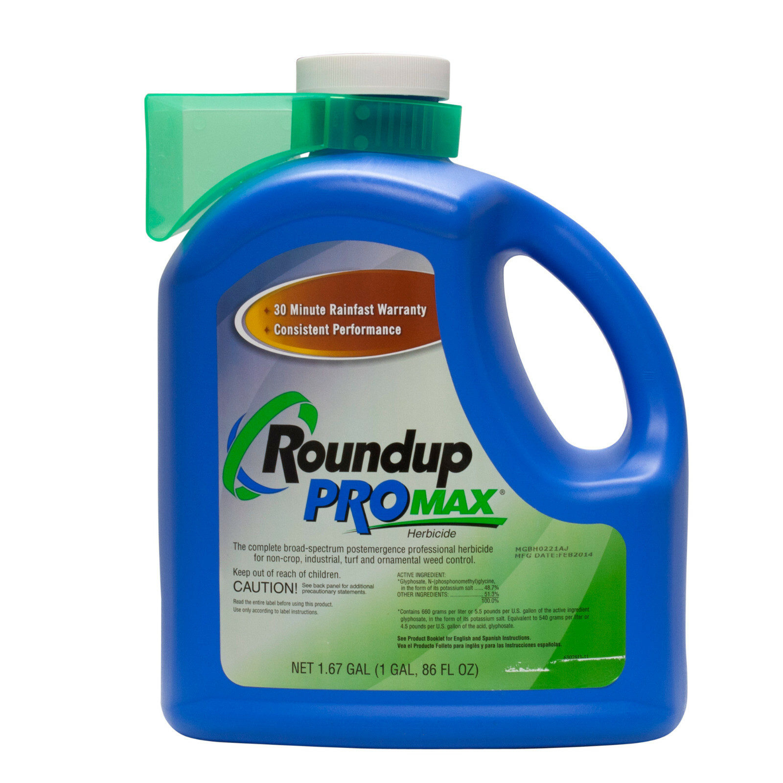 Roundup Pro Max (1.67 Gals) Weed & Brush Killer Herbicide Turf Ornamental Weeds gallery