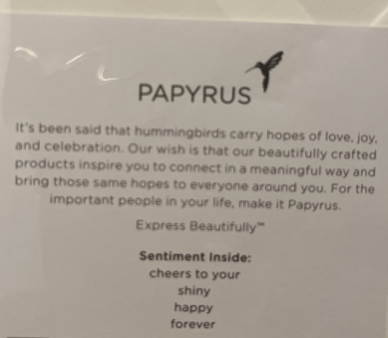 Papyrus~Cheers To Your Shiny Happy Forever gallery