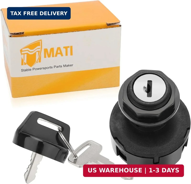 M MATI Ignition Key Switch 2 Position 4 Pin for Polaris 2000-2001 Sportsman Scra gallery