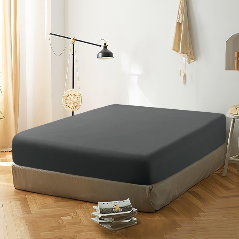 All Size Soft​​ Microfiber Fitted Sheet with Deep Pocket, 23 Colors gallery