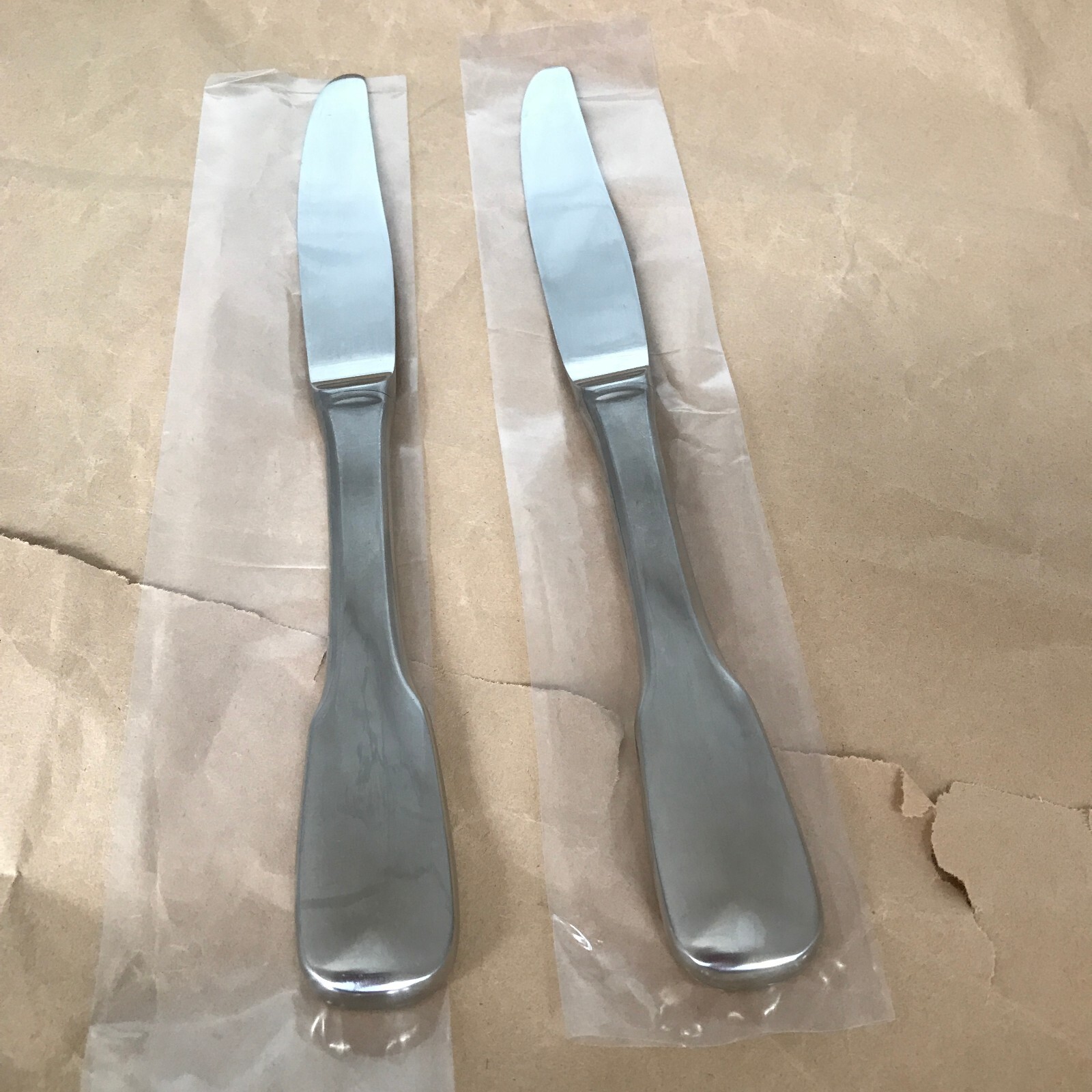 Lauffer Chevailier stainless Japan 2 dinner knives - 9 5/8 inches satin finish gallery