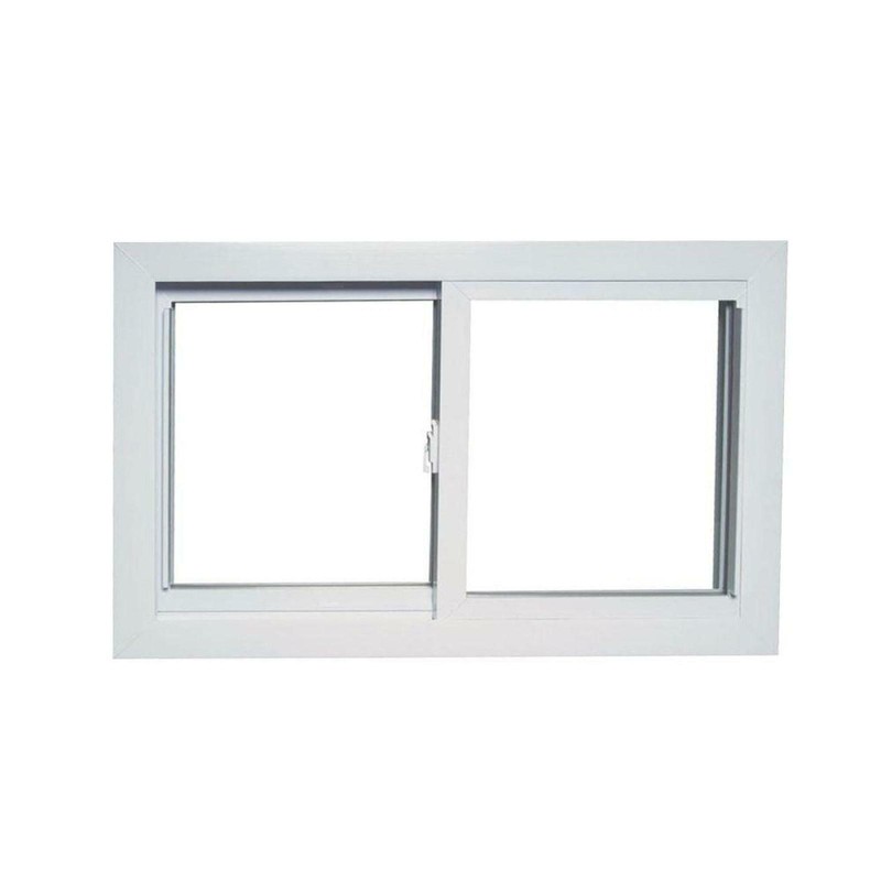 Universal/Reversible Sliding White Vinyl Window with Buck Frame gallery