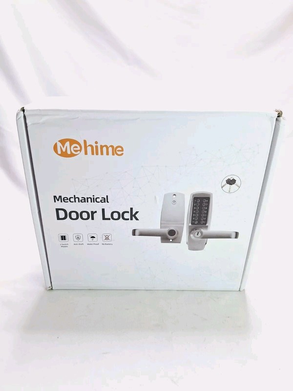 Mechanical Door Lock, Push Button Lever, Keyless Entry, Commercial & Residential gallery