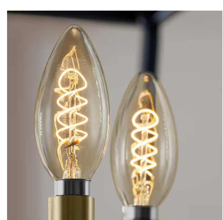 40-Watt Equivalent B11 Dimmable E12 Candelabra LED Buld *ONLY 2 BULBS* gallery