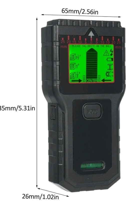 7 in 1 Stud Finder, Wall Scanner, Detector with Smart Microprocessor BLUE, T30 gallery