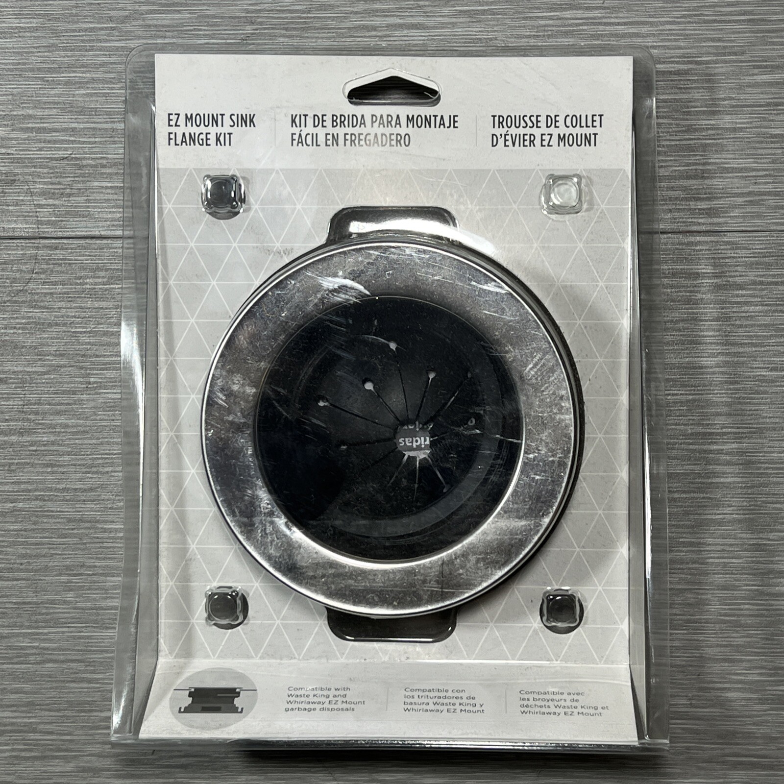 Moen EZ Mount Sink Flange Kit #1030 Compatible W/ Waste King And Whirlaway gallery