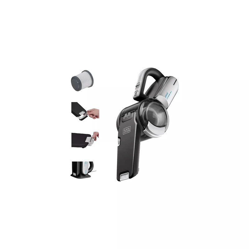 BLACK+DECKER PIVOT VAC Cordless Handheld Vacuum BDH2000PL - 20V Powerful Suction gallery