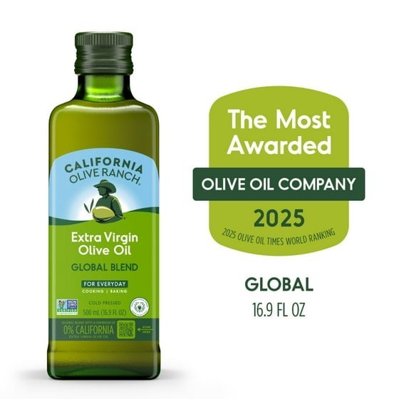 California Olive Ranch Global Blend Extra Virgin Olive Oil 16.9 fl oz Cold Press gallery