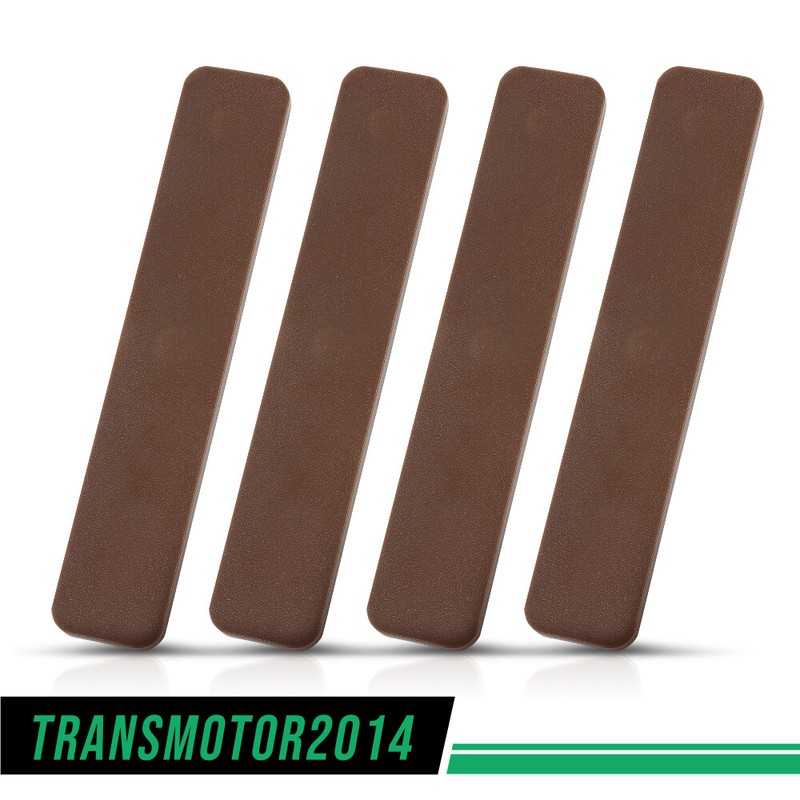 (4 pcs) 5.5” Plastic Decking boards End Cap Set Brown Fit For TREX gallery