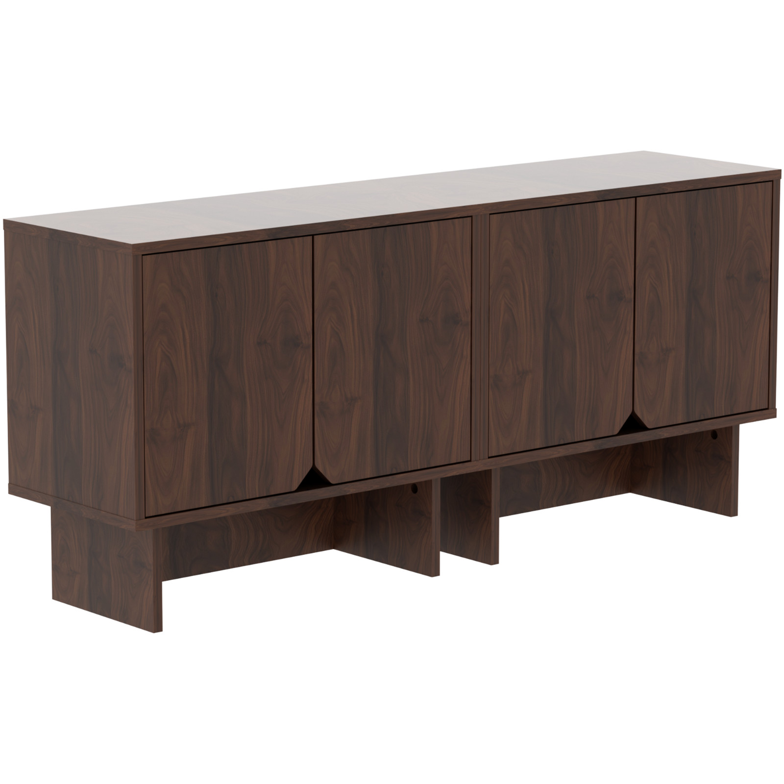 Modular Buffet Cabinet & TV Stand with Adjustable Storage Shelves gallery
