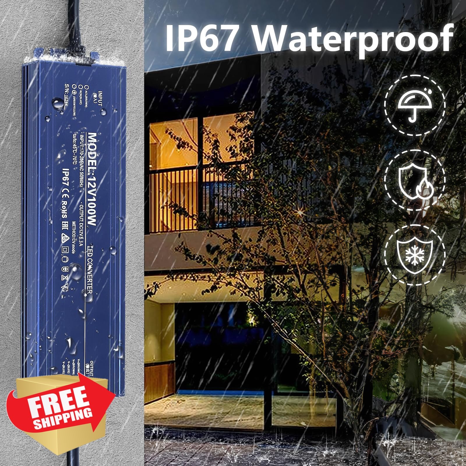 SUCIKORIO 24V-100W LED Driver gallery