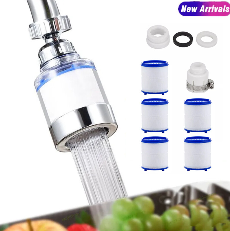 Faucet Water Filter Tap Filtration Kitchen Bathroom Sink Mount Purifier System gallery
