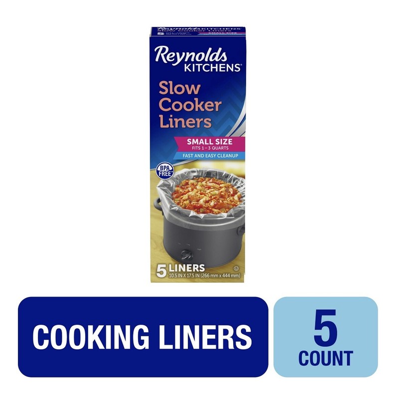 Small Slow Cooker Liner for Kitchen Use, Fits 1-3 Quarts 5 Count gallery